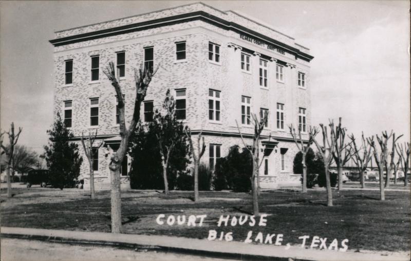 Reagan County Courthouse Big Lake Texas