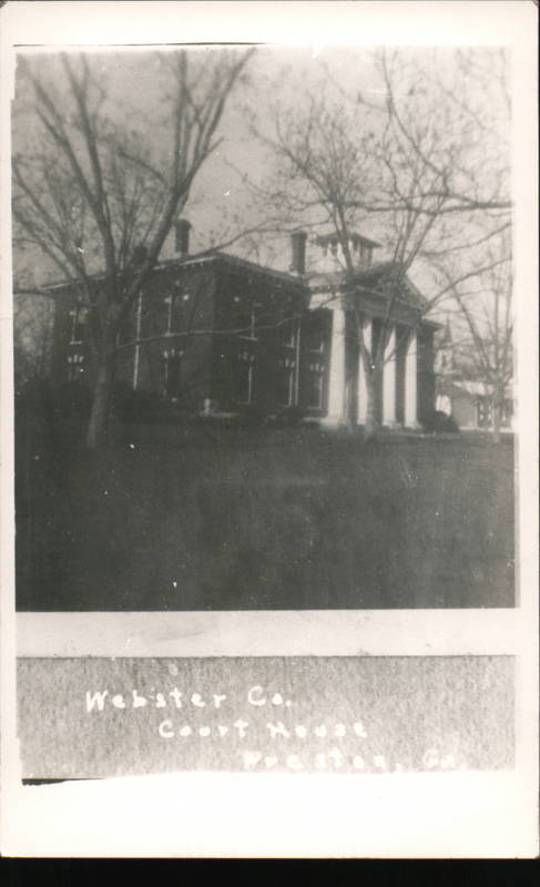 Webster County Courthouse Preston Georgia