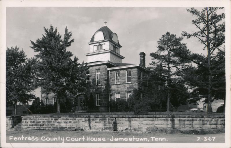 Fentress County Courthouse Jamestown Tennessee