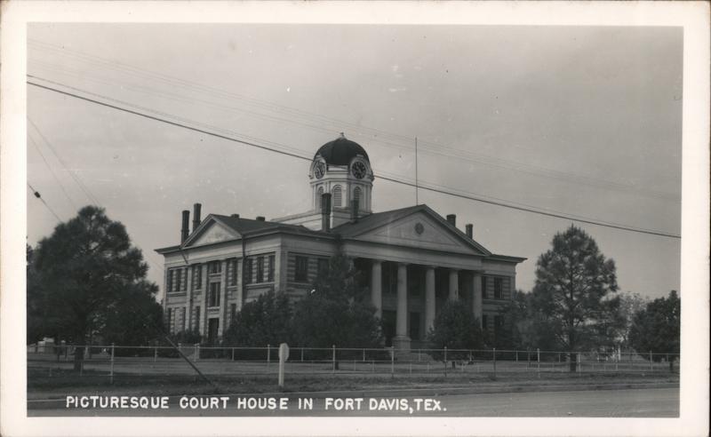 Jess County Courthouse Fort Davis Texas