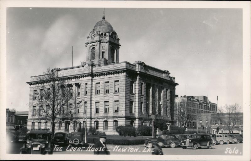 The Newton County Courthouse Louisiana