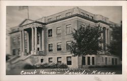 Pawnee County Courthouse Postcard