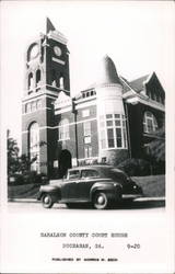 Haralson County Courthouse Postcard