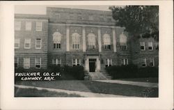 Faulkner Co Courthouse Postcard