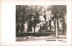 Clay County Court House Corning, AR Postcard Postcard Postcard