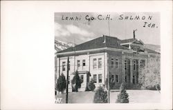 Lemhi County Courthouse Postcard