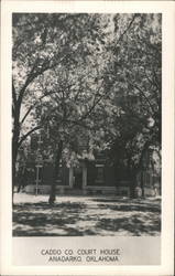 Caddo Co. Court House. Anadarko, Oklahoma Postcard Postcard Postcard