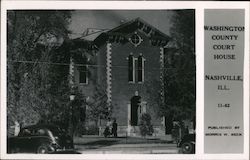 Washington County Court House Nashville, IL Postcard Postcard Postcard