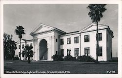 Okechobee County Court House Okeechobee, FL Postcard Postcard Postcard