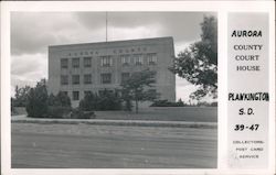 Aurora County Courthouse Postcard