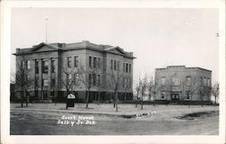 Walworth County Court House Selby, SD Postcard Postcard Postcard