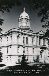 Day County Court House Webster, SD Postcard Postcard Postcard