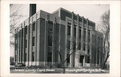 Jerauld County Court House Wessington Springs, SD Postcard Postcard Postcard