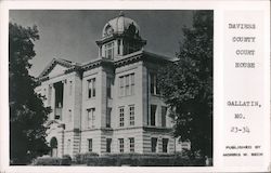 Daviess County Courthouse Postcard