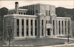 Chaffee County Court House Salida, CO Postcard Postcard Postcard