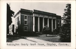 Washignton County Court House Chipley, FL Postcard Postcard Postcard