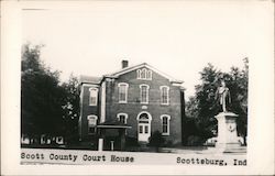 Scott County Courthouse Postcard