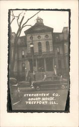 Stephenson County Courthouse Postcard