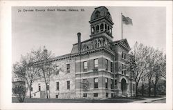 Jo Daviess County Courthouse Postcard