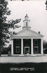 Woodford County Courthouse, Metamora, Illinois Postcard