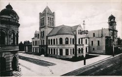 Santa Cruz County Court House, Santa Cruz California Postcard Postcard Postcard