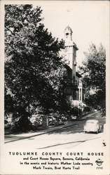 Tuolumne County Courthouse Postcard