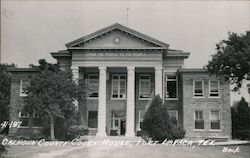 Calhoun County Courthouse Postcard