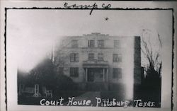 Camp County Courthouse Postcard