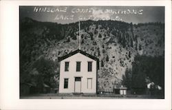 Hinsdale County Courthouse, Lake City Postcard