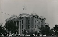 Fort Bend County Court House, Richmond, Tex Texas Postcard Postcard Postcard