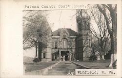 Putman County Court House, Winfield, W. Va. West Virginia Postcard Postcard Postcard