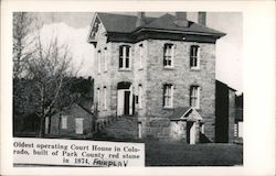 Park County Courthouse Fairplay, CO Postcard Postcard Postcard