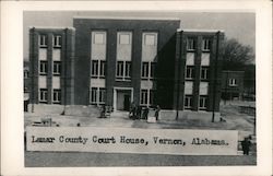 Lamar County Courthouse Postcard