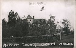 Mercer County Courthouse Postcard