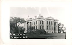 McHenry County Court House Towner, ND Postcard Postcard Postcard