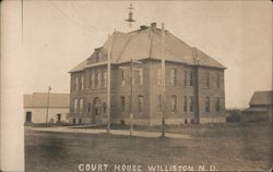 County Court House Williston, ND Postcard Postcard Postcard