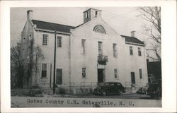 Gates County Courthouse Postcard