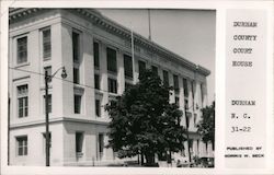 Durham County Courthouse Postcard