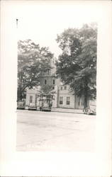 Hamilton AL Marion County Courthouse RPPC Postcard