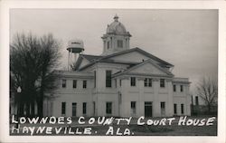 Lowndes County Courthouse Postcard