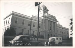 Cleburne County Courthouse Heflin, AL Postcard Postcard Postcard