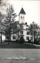 Court House Shell Lake, WI Postcard Postcard Postcard