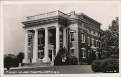 Murray County Courthouse Postcard