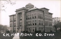 The Harrison County Courthouse Logan, IA Postcard Postcard Postcard