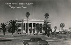 Brooks County Court House Falfurrias, TX Postcard Postcard Postcard
