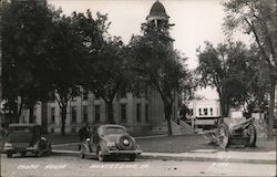 Courthouse Montezuma, IA Poweshiek County Postcard