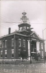 The Oktibbeha County Courthouse Postcard