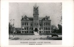Marion County Court House Kansas Postcard Postcard Postcard