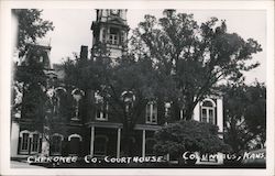 Cherokee County Court House Columbus, KS Postcard Postcard Postcard