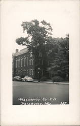 Wiscomico County Court House Salisbury, MD Postcard Postcard Postcard